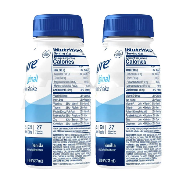 Ensure Original Nutrition Shake Vanilla Ready to Drink Nutrition Shake 8 fl oz Cans Case of 24