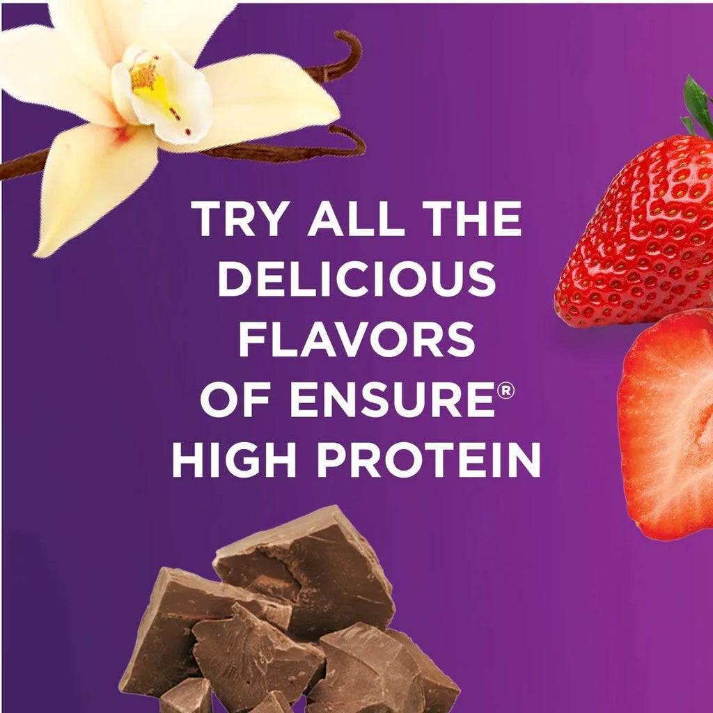 Ensure High Protein Nutritional Shakes Milk Chocolate Non-Caffeinated - 24pk/192 fl oz