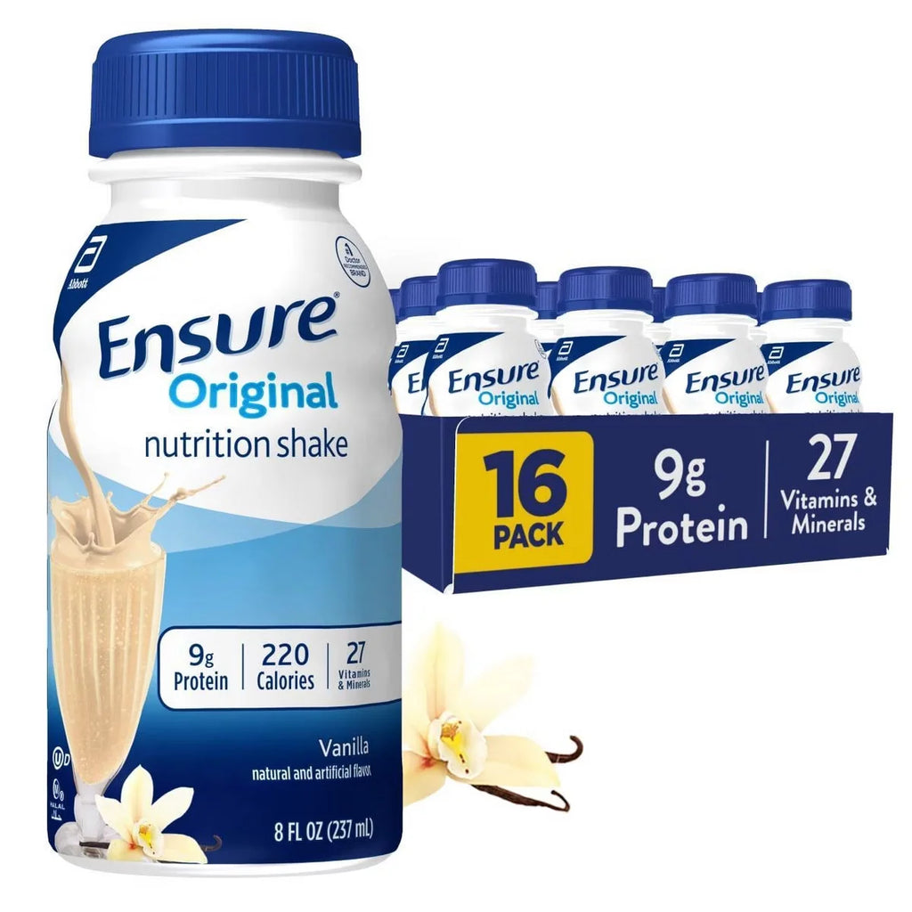 Ensure Original Nutrition Shake Vanilla Non-Caffeinated - 16ct/128 fl oz