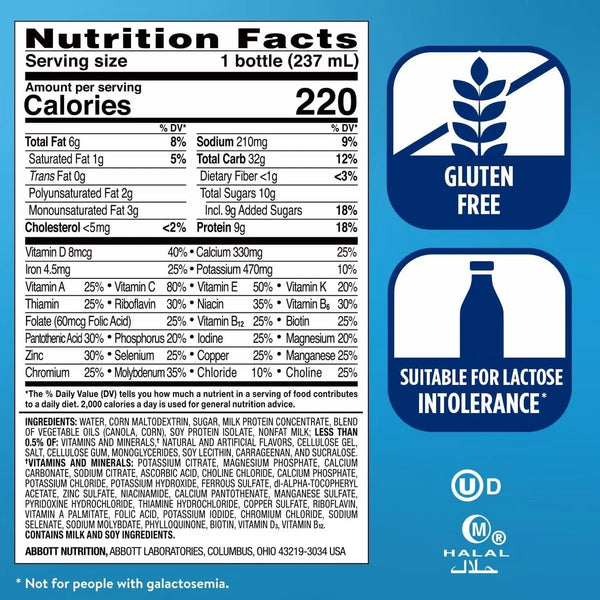 Ensure Original Nutrition Shake, Butter Pecan, 8 oz, Case of 24