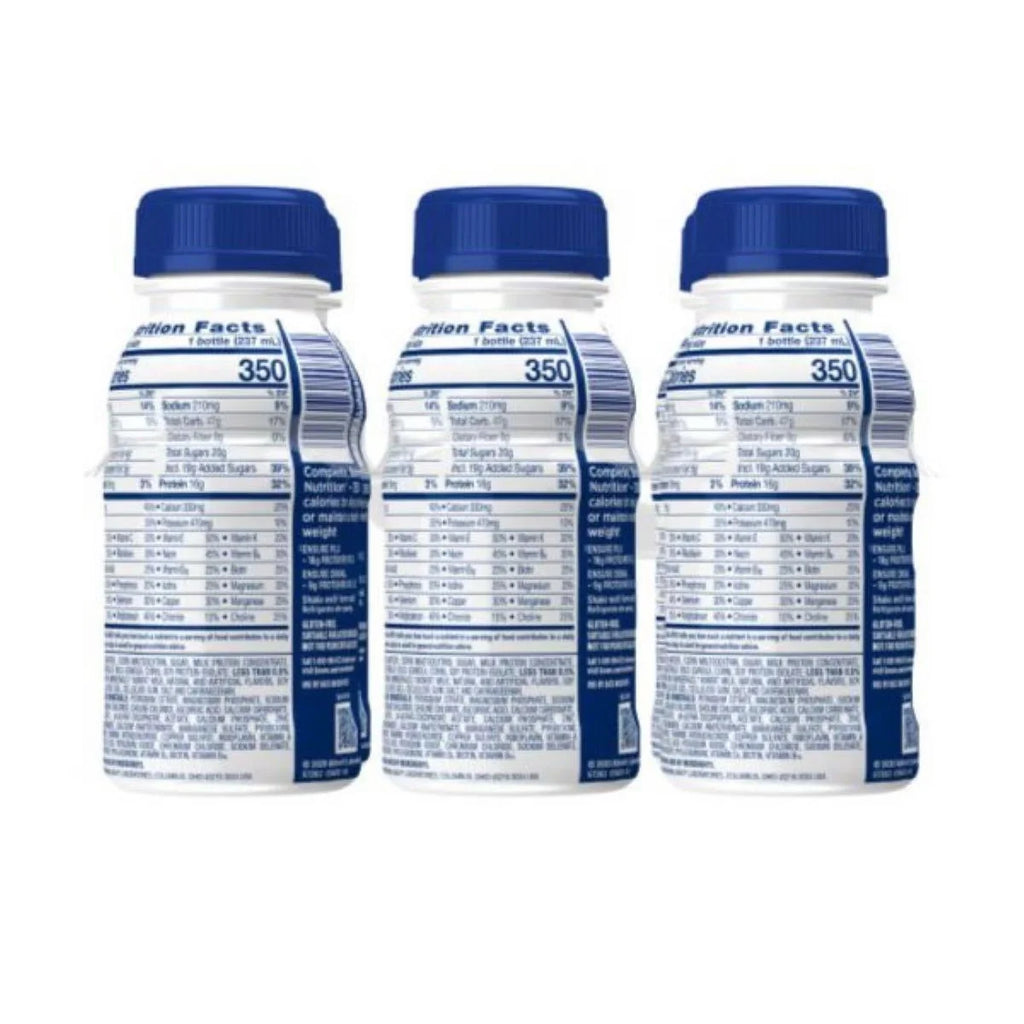 Ensure Plus Nutrition Shake Vanilla Non-Caffeinated - 6ct/48 fl oz