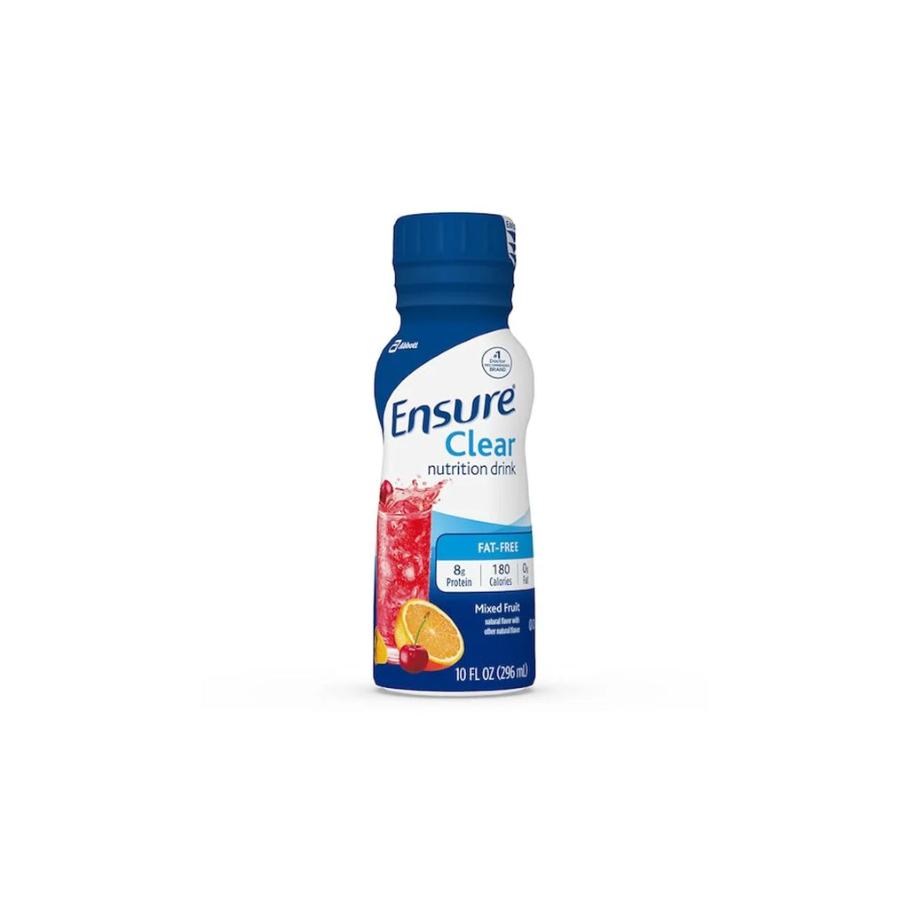 Ensure Clear Nutrition Drink Bottles Mixed Fruit, 10 fl oz, 4 Count