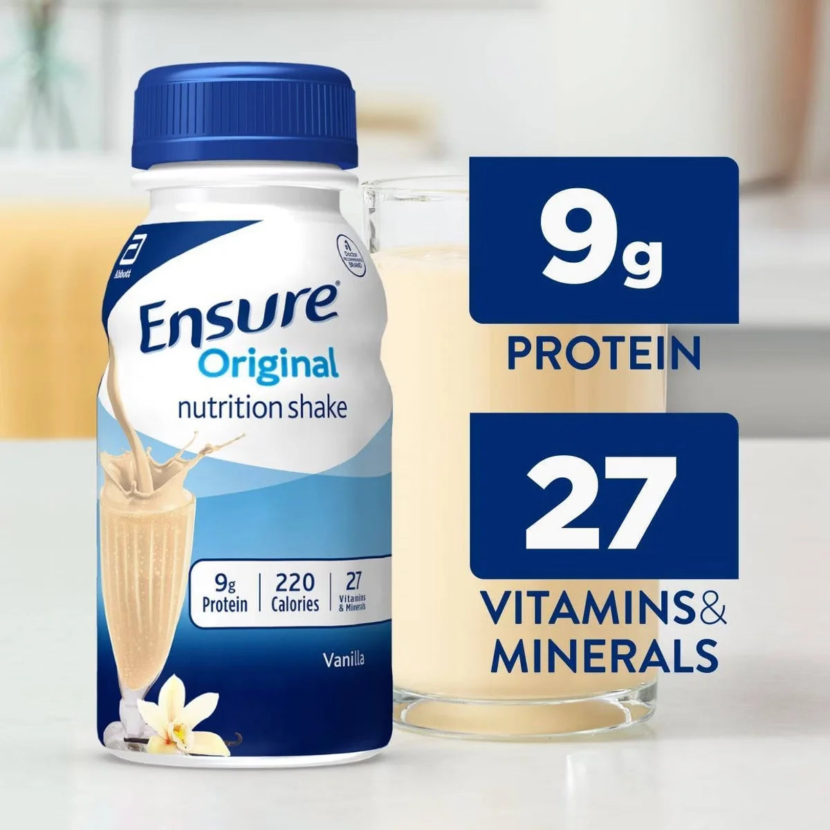 Ensure Original Nutrition Shake Vanilla Non-Caffeinated - 16ct/128 fl oz