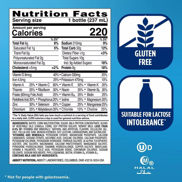 Ensure Original Nutrition Shake, Vanilla, 8 fl. oz., 24 Count