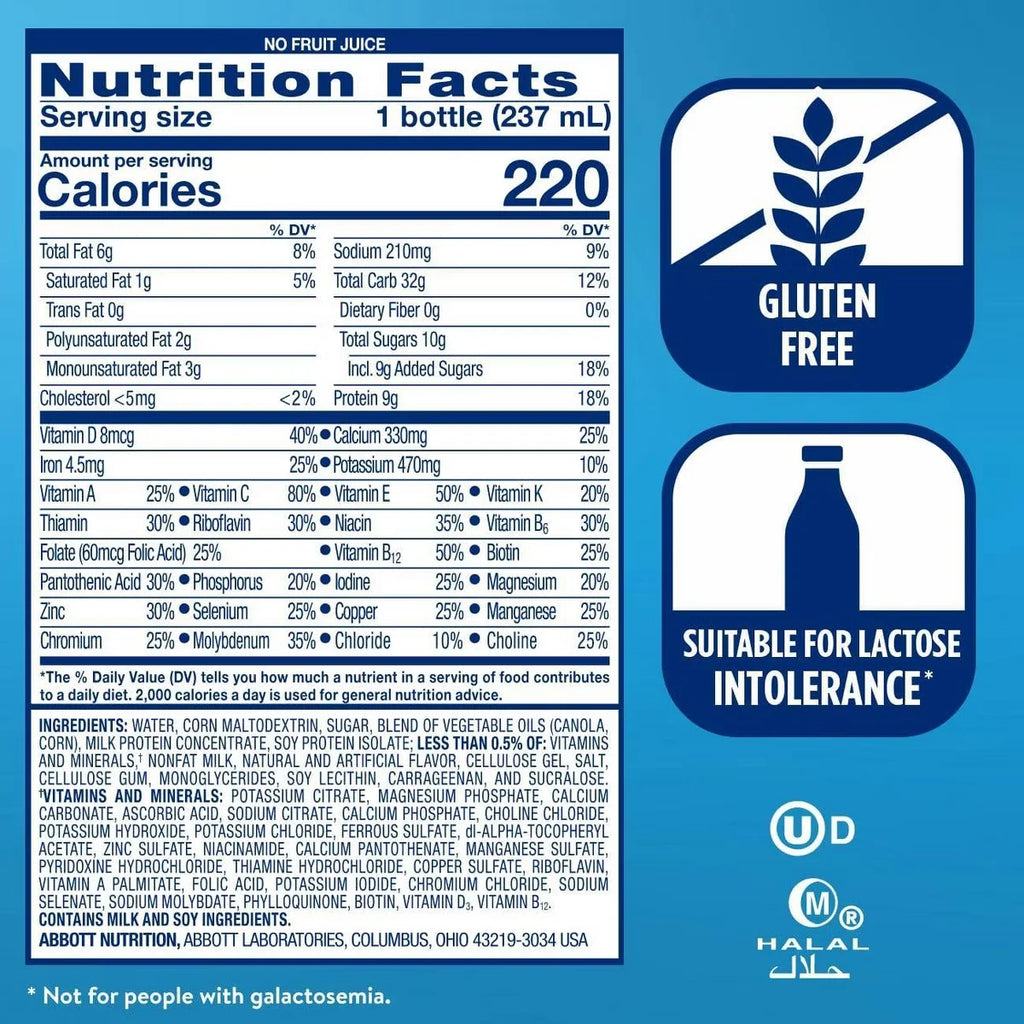 Ensure Original Nutrition Shake Strawberry Non-Caffeinated- 6ct/48 fl oz
