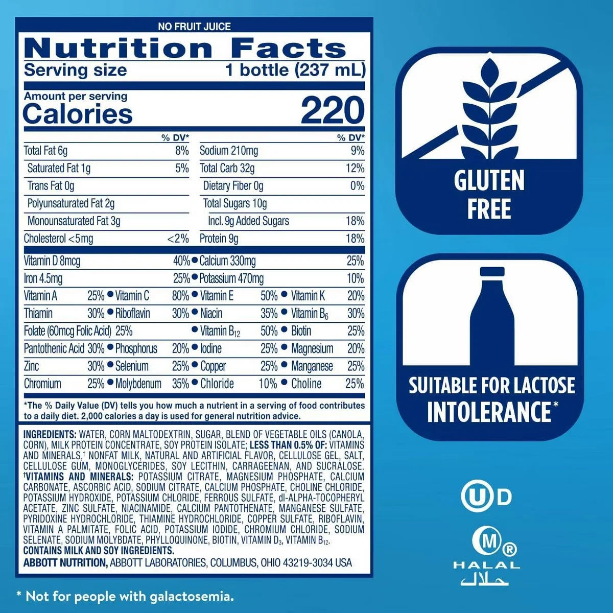 Ensure Original Nutrition Shake Strawberry Non-Caffeinated- 6ct/48 fl oz