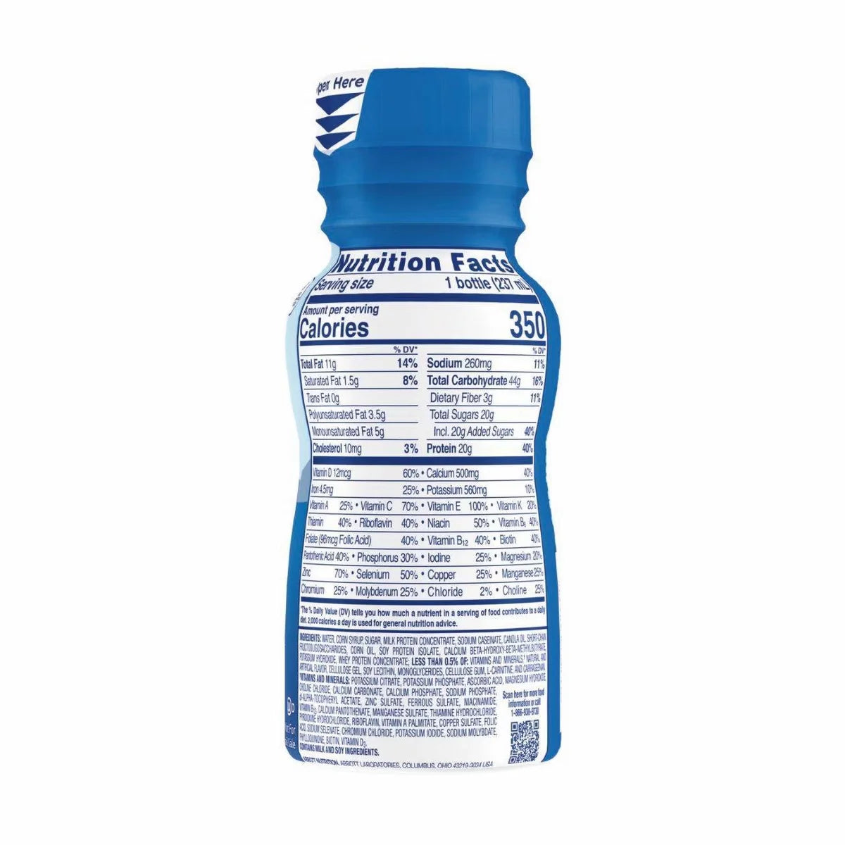 Ensure Enlive Advanced Nutrition Shake Vanilla Flavor for High Protein and Daily Nutrition Support, 8 oz, Case of 24 Secondary image