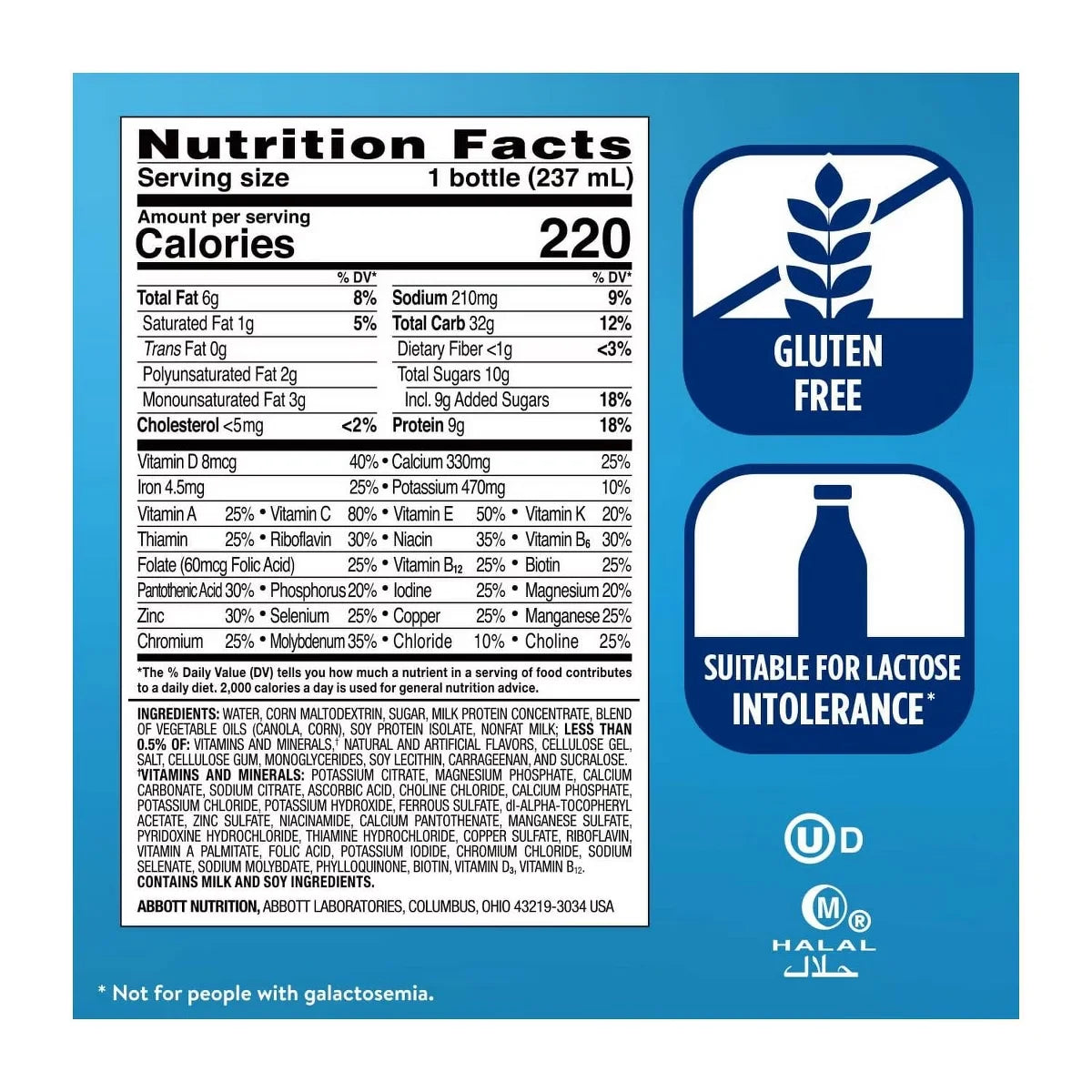 Ensure Original Nutrition Shake Vanilla Ready to Drink Nutrition Shake 8 fl oz Cans Case of 24 Secondary image