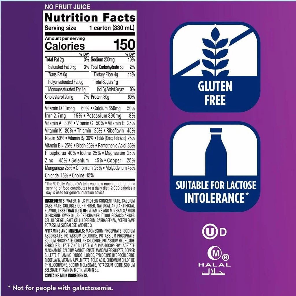 Ensure Max Protein Nutrition Shake Creamy Strawberry Non-Caffeinated - 30g Protein - 11 fl oz/4pk