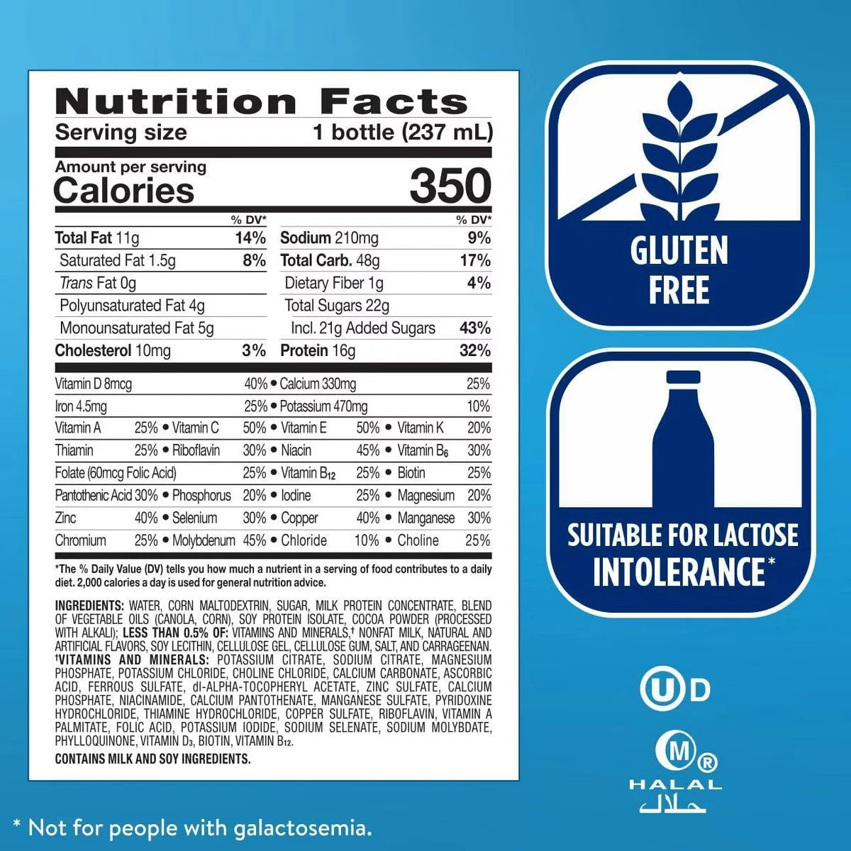 Ensure Plus Nutritional Shake Cartons, Milk Chocolate, 8 oz, Case of 24 Secondary image